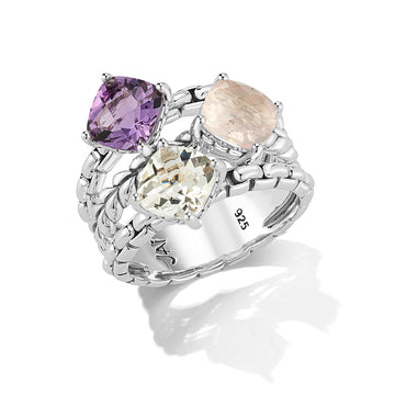 JAI Modern Artisan Ring in Ice, Size 7